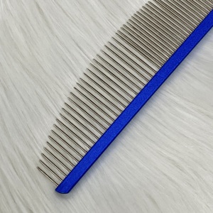 Tijeras para Pelo de Perro y Gato de Acero Inoxidable Japonés de 62 Dientes, Diseño de Media Luna Conveniente, Empaque a Granel, Herramienta de Aseo para Mascotas, Desenredante - Product Image 3