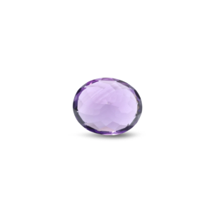 Loose 4.95 Carat Oval Cut Amethyst Gemstone for Fine Jewelry 6mm - Product Image 2