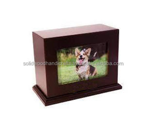 Urne en bois pour cendres d'animaux domestiques Urnes de crémation en bois pour cendres de chat et de chien Urnes en palissandre à bas prix - Product Image 3