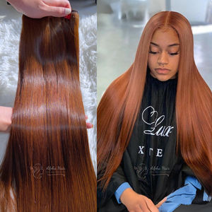 Super <b>Sale</b> Cheapest Factory Price Bone Straight Genius Weft Hair Extensions HD Lace Frontal <b>Wigs</b> Raw Vietnamese Temple Hair <b>Wigs</b> - Product Image 3