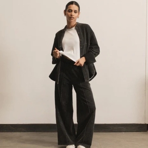 Nirben Denim Jeans | New American Style Retro Men's Autumn Washed Loose Casual <b>Straight</b>-Leg Wide Leg - Product Image 1