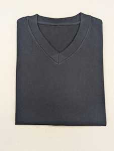 Camiseta Negra de Manga Corta con Cuello Redondo para Hombre, Diseño Personalizado con Estampado Gráfico de Letras - Product Image 6