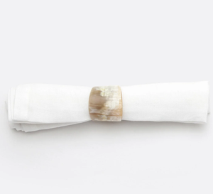 Anillos de servilleta de cuerno natural de búfalo y vaca para decoración de mesas en bodas y el hogar, accesorios para fiestas y otras ocasiones, ¡en oferta! - Product Image 1