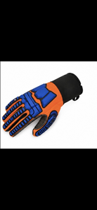 Gants anti-choc MUBASHAR PRO GRIP INTERNATIONAL, résistance aux coupures EN388/ANSI niveau 4, revêtement en nitrile sur la paume, doublure en mélange de polyester HPPE - Product Image 5
