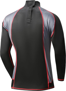 <b>Hockey</b> Shirt with <b>Neck</b> <b>Guard</b> for Adult and Kids Long Sleeves Compression Shirt with Integrated <b>Neck</b> <b>Guard</b> - Product Image 3