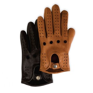 2026 New Winter Thermal Real <b>Leather</b> Men <b>Fingerless</b> Driving <b>Gloves</b> Unlined Plain Customized Colors High Quality <b>Leather</b> - Product Image 2