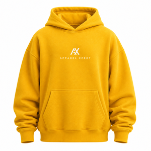 Custom Oversized Heavyweight <b>Pullover</b> Hoodie 500 GSM Cotton Fleece Drop Shoulder Streetwear Hoodie with Custom Logo for <b>Men</b> - Product Image 3