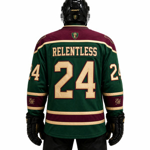 High Quality Custom Ice Hockey Jersey Men Breathable Mesh Pro Hockey Shirt Embroidery Twill Logo Team Uniform - Product Image 3
