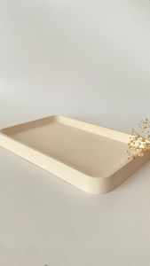 Plateau cadeau en résine, plateau de salle de bain en résine, plateau à savon en résine, plateau à cosmétiques en résine, plateau à maquillage en résine, plateau à bougies en résine - Product Image 5