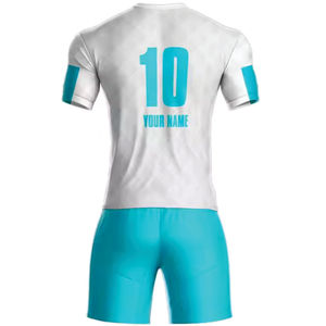 Uniforme Deportivo de Fútbol para Hombre, Camiseta y Pantalones Cortos, para Toda Temporada, Suministro al por Mayor - Product Image 3