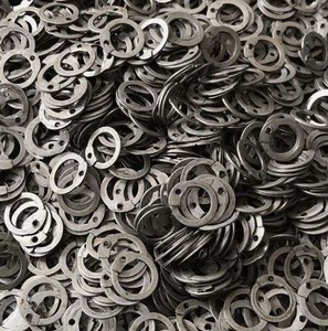 Anillos planos remachados de acero dulce electrochapado de 10 mm, hechos a mano, de alta calidad, estilo medieval, para cadena de armadura, bricolaje, moda, caballero, artesanía en metal. - Product Image 2