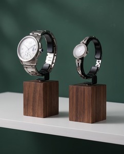 Innovative Custom <b>Acrylic</b> Modern Transparent for Watch Display <b>Block</b> with Cuff Eye-Catching Retail Window Presentation Rack - Product Image 5