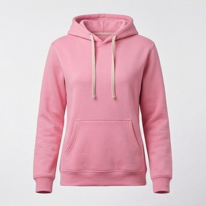 Women Winter Pullover Hoodie Oversized Fleece Sweatshirt Casual Streetwear Breathable Embroidered Customized Color Top - Product Image 1