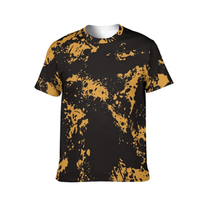 เสื้อยืดผู้ชายคุณภาพสูง ผ้าฝ้าย 100% สวมใส่สบาย น้ำหนัก 260 กรัม ดีไซน์กราฟิกทันสมัย โลโก้ด้านหน้า ทรงพอดีตัว - Product Image 3