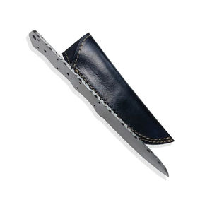 Couteau d'extérieur multifonctionnel Burraq CCustom fait main en acier Damas, motif goutte de pluie, 7,5 pouces, cadeau idéal, OEM - Product Image 4