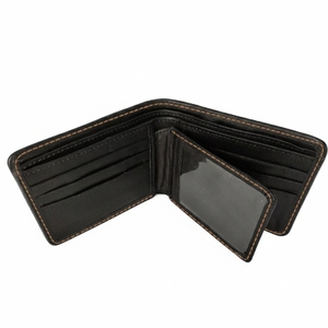 Premium Genuine Hair On Cowhide Leather Bifold <b>Wallet</b> Custom Western <b>Men</b> <b>Wallet</b> <b>Slim</b> Short Vintage Real Cow Purse With Id Window - Product Image 6