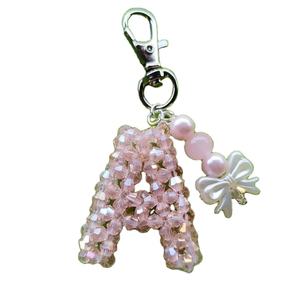 Porte-clés brodé perlé brodé de haute qualité porte-clés perlé de créateur de fantaisie pour au prix de gros pour l'exportation depuis l'Inde - Product Image 6