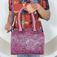 Sac de voyage Speedy moyen en cuir de vachette véritable fait main, portable et personnalisé, pour femme, collection 2026
