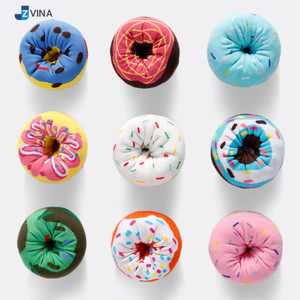 Calcetines JZVINA con Diseño de Donuts, Calcetines de Algodón Tejido con Estampado de Dibujos Animados, Calcetines Casuales de Invierno para Adultos, Diseño Colorido - Product Image 4