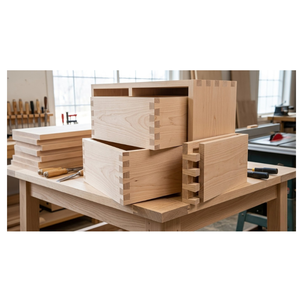 3D <b>model</b> design Furniture Wood Drawer Front Panel (Rectangle/Square Shape) Modern 5-Year Warranty for Kitchen Living Room Hotel - Product Image 2