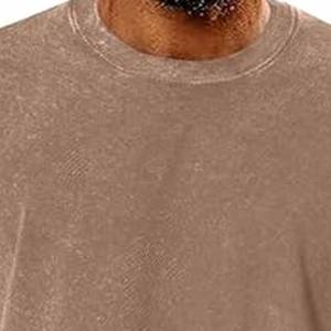 T-shirt homme de haute qualité, sublimation, léger, prix raisonnable, matière douce, 100% coton, envoyé par Dress Sports - Product Image 2