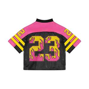 Camisetas de Lacrosse Personalizadas, Tejido de Malla, Impresión por Transferencia de Calor, 100% Poliéster, Ropa Deportiva Unisex para Adultos, Transpirable - Product Image 2