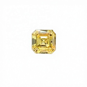 เพชร CVD สีเหลืองสดใสทรงหลวม 2.01 กะรัต VVS2 รับรองโดย IGI ทรง Asscher เพชรเพาะเลี้ยงในห้องปฏิบัติการสำหรับทำเครื่องประดับ - Product Image 3