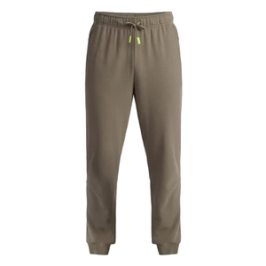 Men's 100% Cotton Windproof Elastic Waist <b>Drawstring</b> Closure Side Pockets Jogger <b>Trousers</b> for Adults Running Gym Fitness - Product Image 2