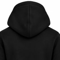 Sweat à capuche noir Sigma Gamma Rho pour femme, avec lettres grecques, en polaire, pour sororité universitaire, décontracté, brodé sur mesure