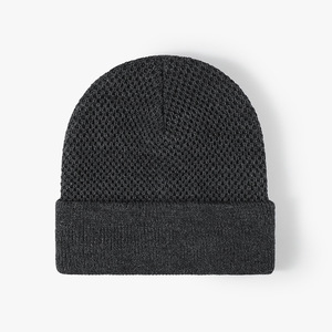 Striped Beanie Hat with Pom Pom Unisex Adult Winter <b>Cap</b> <b>Blue</b> Red <b>Navy</b> Green Knitted Warm Casual Hat 56-58CM - Product Image 5