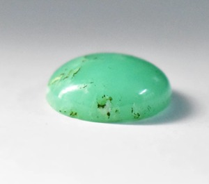 Cabochons ronds calibrés en chrysoprase naturelle 15 MM, pierres précieuses en vrac, cabochon en chrysoprase à dos plat pour la fabrication de bijoux. - Product Image 3