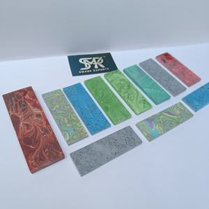 Plaques de manche en composite turquoise pour la fabrication de couteaux professionnels, plaques vierges pour artisans de couteaux sur mesure, fournitures de bricolage - Product Image 5