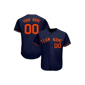 2026 Best Quality Stitched 100% <b>Polyester</b> and Cotton Baseball Team Customizable Winter Front Jersey Sporty Outdoor - Product Image 6