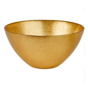 Modern Gold Tone <b>Stainless</b> <b>Steel</b> Pedestal Fruit Serving Bowl Luxury Centerpiece Eco-Friendly Durable for Home Hotel Restaurant - Product Image 4