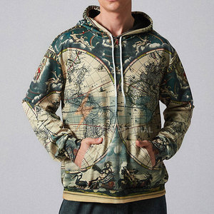 Sudaderas con Capucha para Hombre, Diseño Casual de Invierno, Mezcla de Algodón, Sublimadas, para Uso en Exteriores - Product Image 2