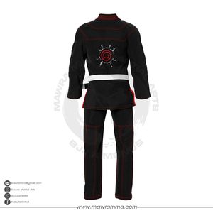 ชุดยิวยิตสู BJJ ระดับมืออาชีพ แบบสั่งทำพิเศษ ซับในแบบ Sublimation ผ้าฝ้าย 100% ทอแบบ Pearl Weave เสริมความแข็งแรง ชุดยิวยิตสูบราซิล Mawra MMA - Product Image 6
