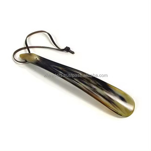 Cornes de chaussure artisanales Azaming corne de boeuf polie écologique à la main moderne conception courte et longue taille personnalisée pour l'Inde - Product Image 3