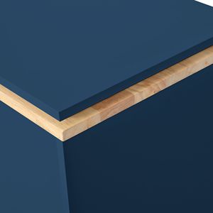 Isola da Cucina con Luci LED e Prese di Corrente, Tavolo Estensibile, 2 Carrelli in Vetro Scanalato su Ruote - Product Image 3