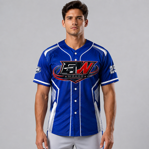 Maillot de baseball élégant offrant un confort léger, des performances athlétiques et une construction durable pour l'entraînement quotidien. - Product Image 4