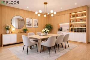 VietNam ATTFloor Anti Scratch SPC Vinyl Flooring Waterproof Luxury Vinyl <b>Tile</b> for High Traffic Area - Product Image 4