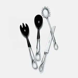 Reliable Manufacturer Trendy Metal Flatware <b>Set</b> Durable Finish For Everyday <b>Dining</b> And Party Service - Product Image 6