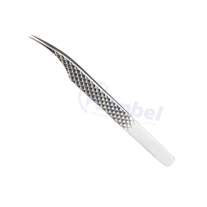 L Type Volume Eyelash Extension Tweezers Diamond Grip Handle Professional And Personal Use Eyelash Tweezers - Product Image 4