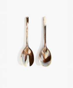 Cuillère en résine Virella Luxe, ustensile de service en époxy fait main de luxe avec motif artistique moderne et finition brillante et lisse - Product Image 5