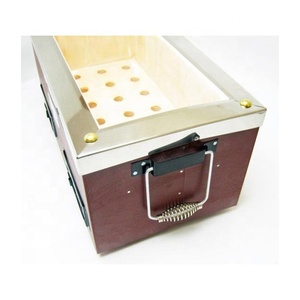 Konro Shichirin-Parrilla de diatomeas recubierta de Metal, parrilla Rectangular de carbón Shichirin, con buena Preservación de calor, 600 - Product Image 5