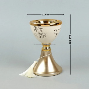 Quemador de incienso de lujo con diseño de camello árabe, cáliz metálico, Mabkhara, para carbón, incienso de olíbano y oud, venta al por mayor - Product Image 3