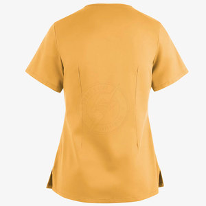 Professional Made Quick Dry Best Quality Scrub V-Neck Tops Custom Design Unisex Scrub V-Neck Tops - Product Image 4