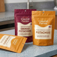 Sachet Doypack Personnalisé à Fermeture Éclair pour Fruits Secs, Arachides, Noix, Noix de Cajou – Emballage Zip Lock Autoportant