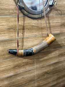Trompeta de Cuerno Vikinga Medieval, Grabada a Mano, de 16 Pulgadas, Ecológica, Moderna, Regalo, Cuerno Natural, Herramienta de Caza, Decoración - Product Image 3