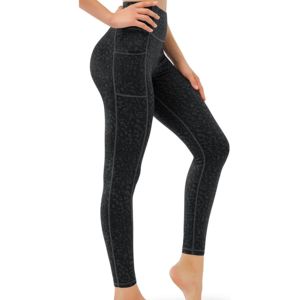 Womens Clothes Workout Clothing Black Gym Wear Active Fitness Clothes Plus Size Outlet <b>Tummy</b> <b>Control</b> Hip Lifting Yoga Leggings - Product Image 1