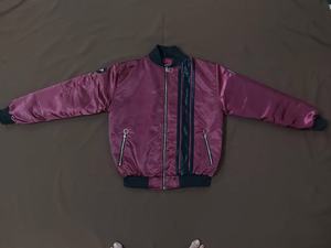 Wholesale Custom Woven Satin Baseball Bomber <b>Jackets</b> with Embroidery Bonded Processing Eco-Friendly & Waterproof - Product Image 2